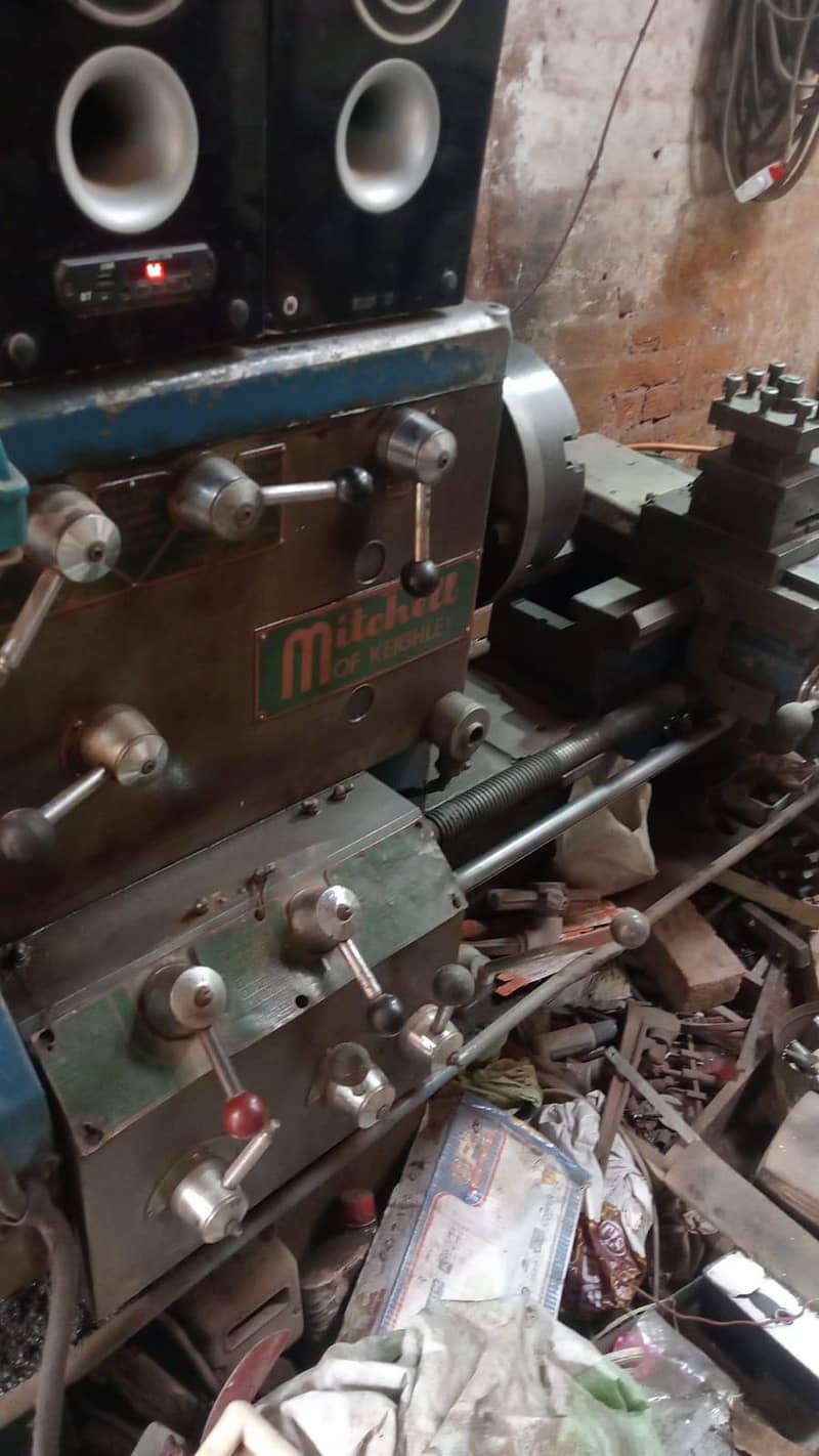 Lathe machine 6