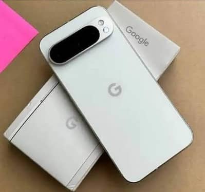 google pixel 9 XL mobile phone complete box