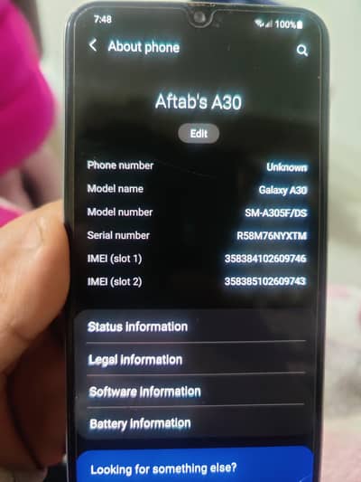 Samsung A30