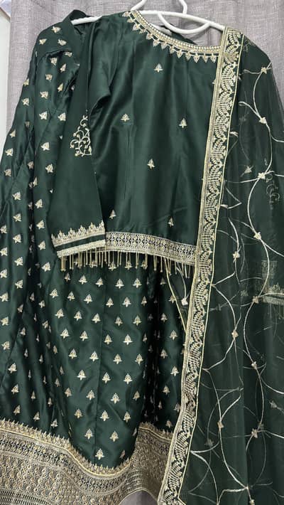 Lengha choli waist hookbelt