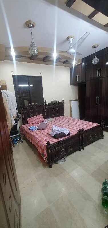 Nazimabad No 4 3 Bed Drawing Lounge Portion Available For Sale
