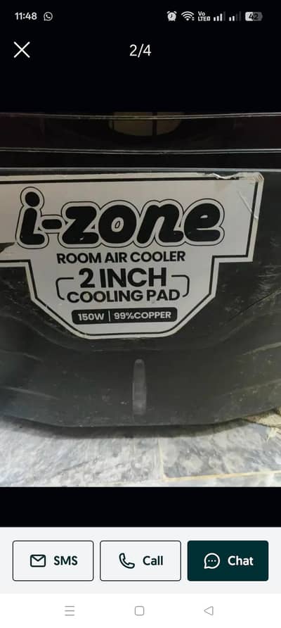 I zone room cooler  good condition just buy and used