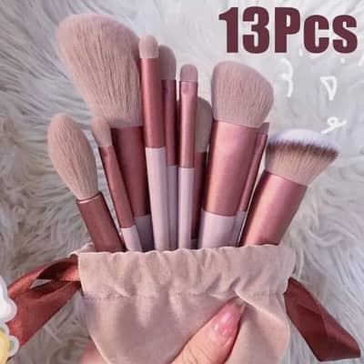 13 Pcs Makeup Brush Set – Soft Hair & Professional Quality | Special