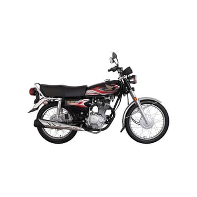 Honda 125 model 2017 black color