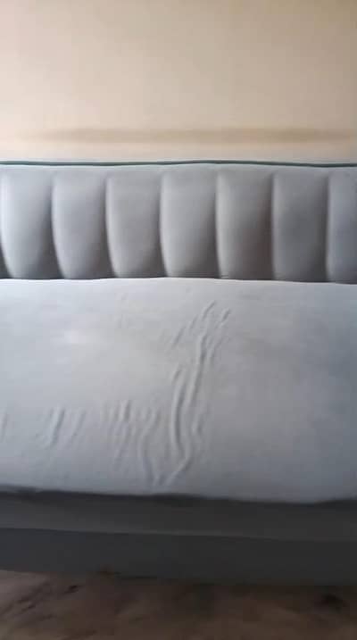 gray color sofa