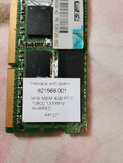 4 gb ram DDR 3 in used good condition