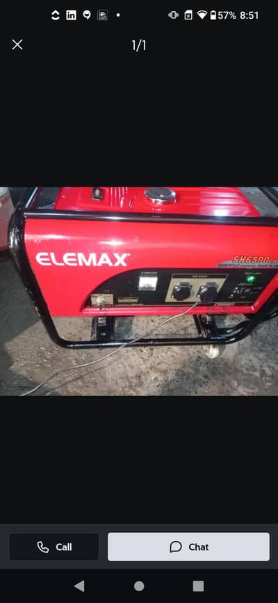 Honda elemax Japan 5 Kva engine fault