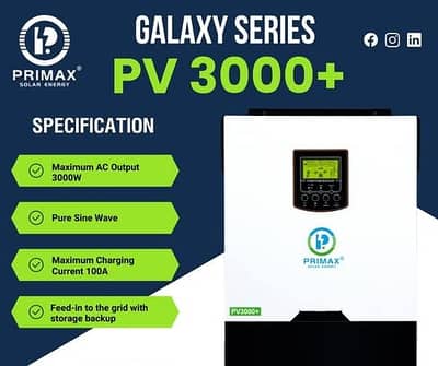 Primax 3KW Solar Inverter