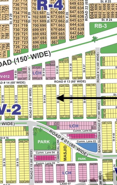 8 Marla Residential Possession Plot Available for Sale in DHA Multan Sector V