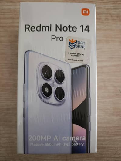 Redmi note 14 pro (8+256Gb)  complete box