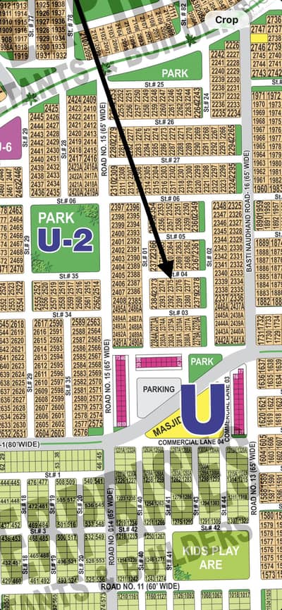 1 Kanal Possession Plot For Sale In Sector U, Near Education City Fast, NUML, ISP And Matital Gate In Just 60 Lacs