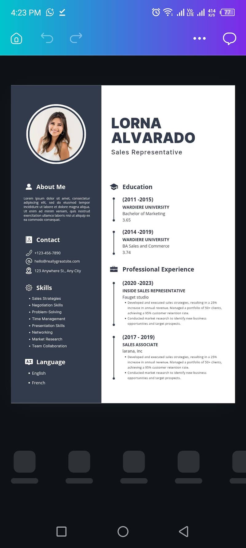 Professional Cv Resume & Cover letter service 03319099129 17