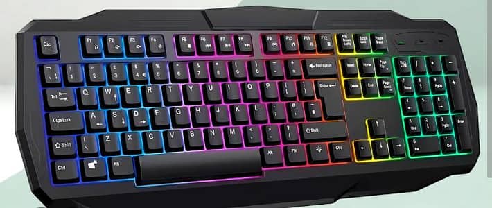 Gaming keyboard and mouse