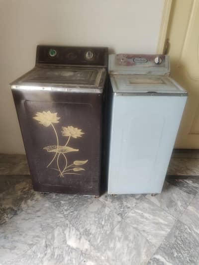 چالو حالت میں واشنگ مشین اور ڈراءیر برائے فروخت