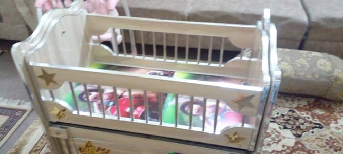 Baby Cot wooden For sale