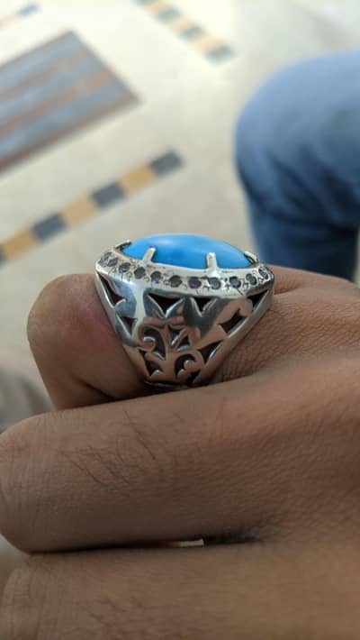 Hand made ring chandi