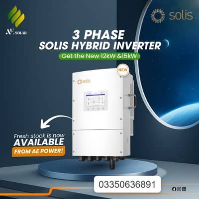 Solis Hybrid Inverters Single phase / 3 phase / Low & High Voltage