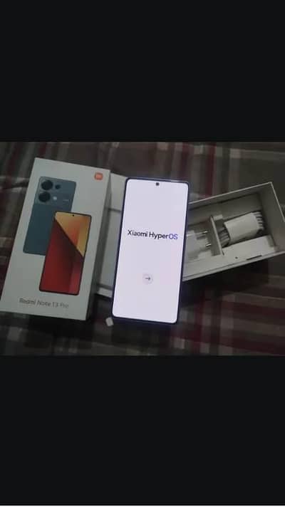 Redmi note 13 pro 8 256 10/10 full Box Rate FNF no Behas