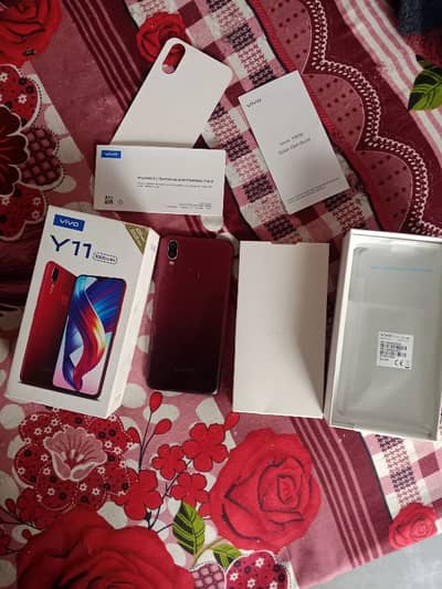 Vivo Y11 for sale fingerprint with Box 3GB 32GB (0328-6498423)