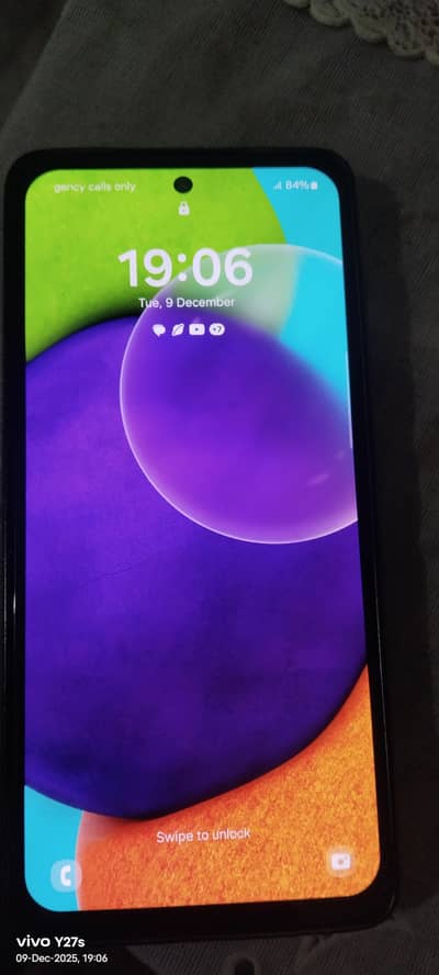 Samsung A52 android mobile