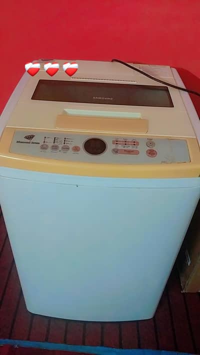 samsung fully automatic washing machine.