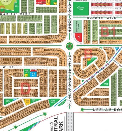1-Kanal Plot For Sale Possession Plot