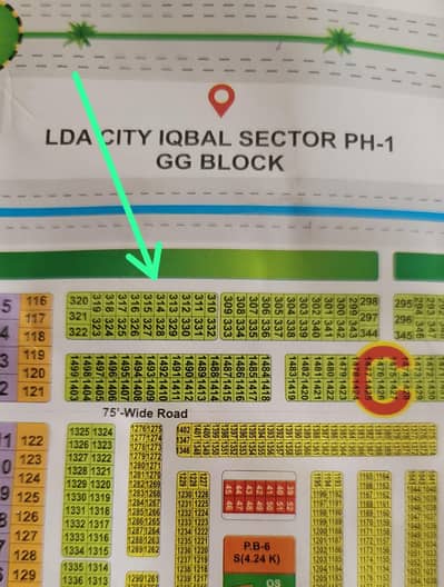 C-BLOCK 10 Marla Plot Facing Linear Park And Facing Canal Is Available For Sale