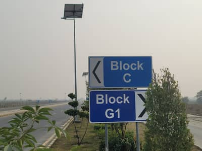 C-BLOCK 10 Marla Plot Facing Linear Park And Facing Canal Is Available For Sale