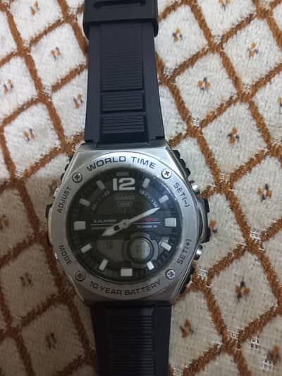 Original Casio MWQ-100 Analog + Digital Watch – 10/10 Condition