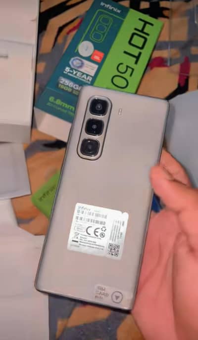 Infinix Hot 50 pro plus gray 8/256 good condition