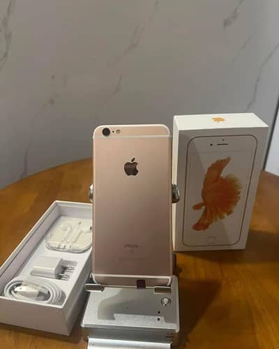 Iphone 6s plus with complete box Whatsapp number 03262468312