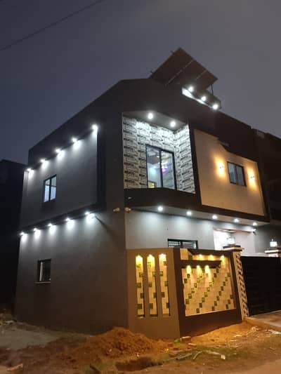 3 Marla 15 sq ornft brand new corner house for sale in AL Hafeez garden phase 2