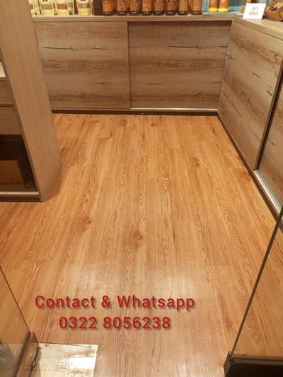 PVC Vinyl Floor / Wooden Floor. 0322-8056238.