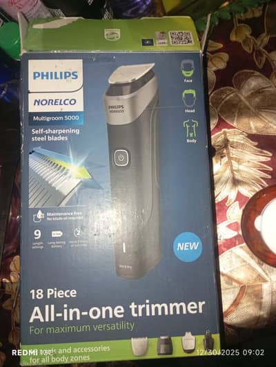 Philips Norelco Multigroom 5000 | 18-Piece Set | Saudi Imported