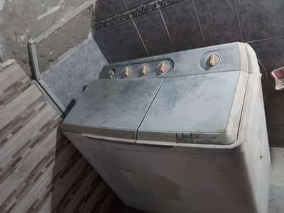Washing machine attached dryer