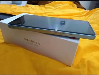 I want to sale my redmi note 13 8/128 good condition with box