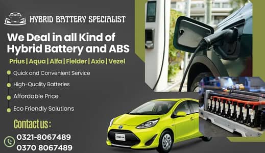 Hybrid battery/lithium battery/Abs Cell/Prius/aqua/axio/fielder/alpha