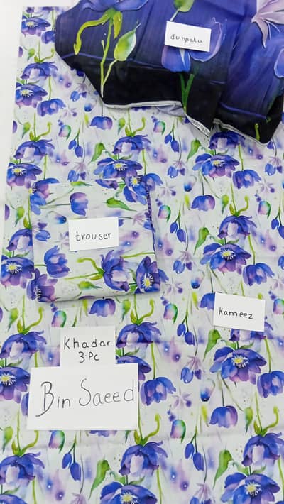 Winter Suits for Women | Branded Collection bin saeed khaddar