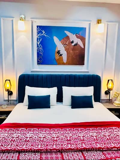 One bedroom VIP apartment for rent on daily basis in bahria town