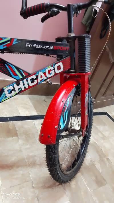 Chicago new condition bicycle 20, size urgent sale