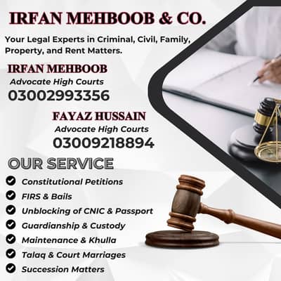 Advocate High Court | Constitutional Petitions & Court Marriages