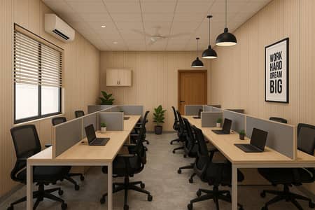 Co Working Space - Furnished Office - Shared Space -  coworking space