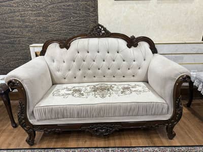 6 seater total sofa set with 3 tables brand new