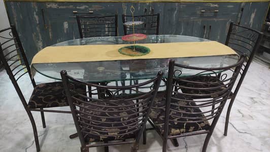 Dining table 6 seater