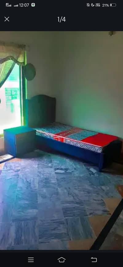 brand new single bed with 6 inch soft foam mattress-premium comfort!