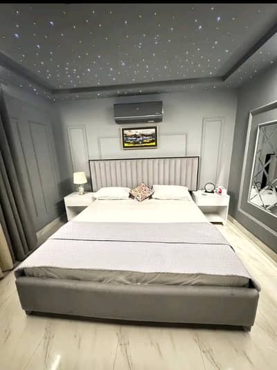 ONE BED BRAND NEW LUXURY SPANISH FULLY FURNISHED APARTMENT FOR RENT AVAILABLE SECTOR C BAHRIA TOWN LAHORE