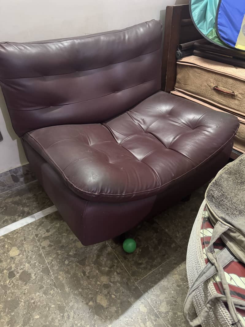 Sell single bed & sofas 5