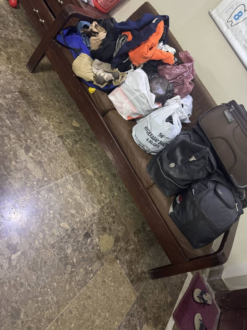 Sell single bed & sofas 6