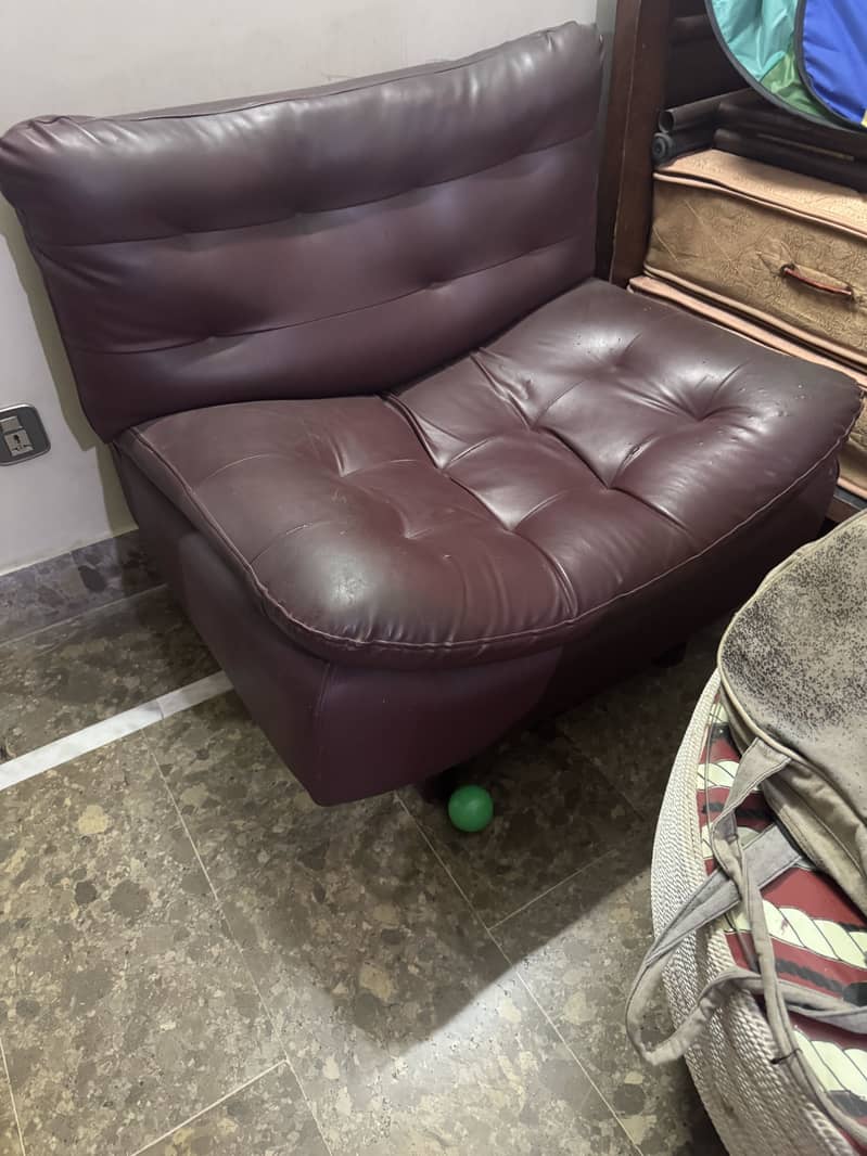 Sell single bed & sofas 8