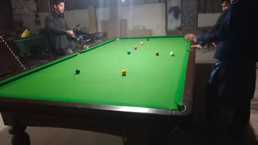 snooker table
